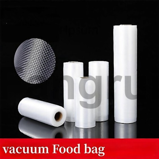 5-pack kitchen vacuum-sealed transparent food packaging bags
